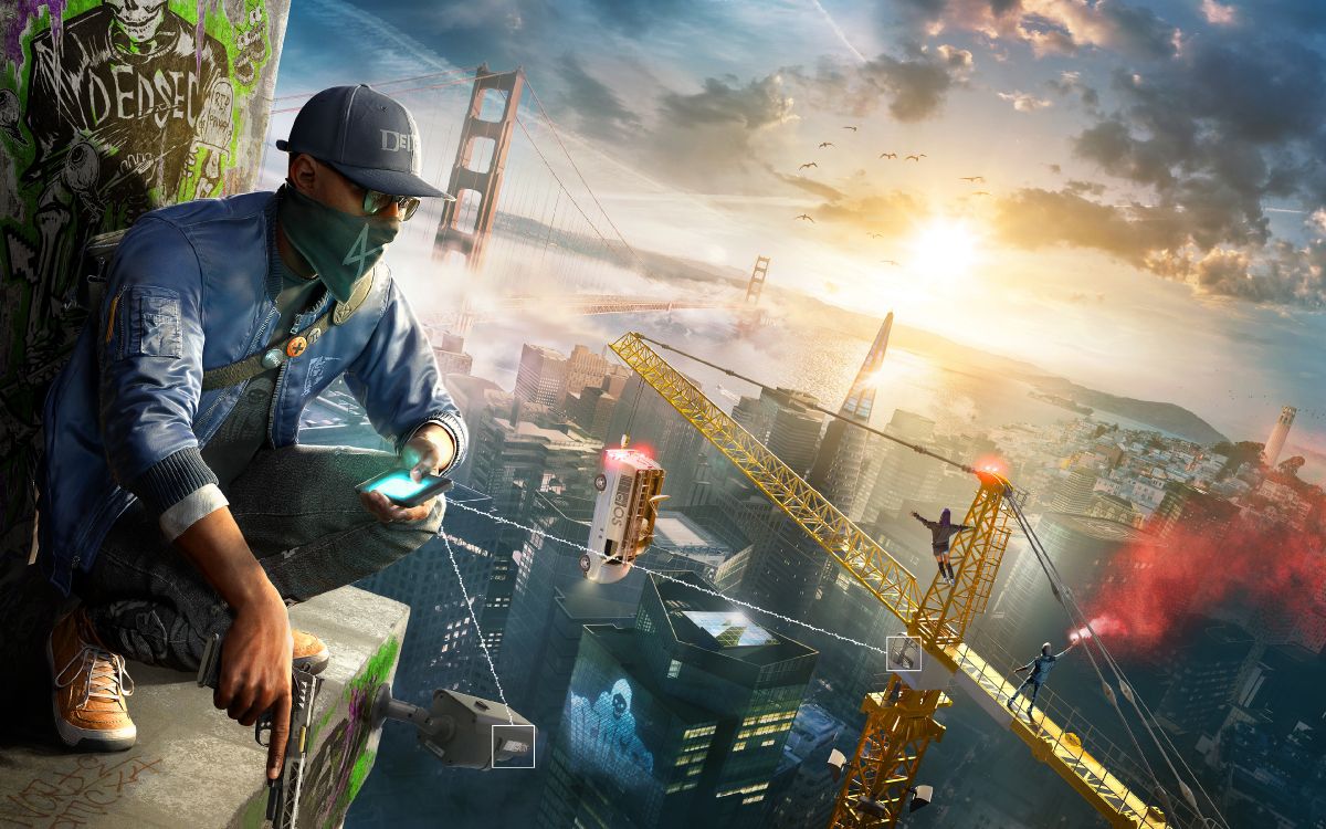 Watch Dogs 2, Watch Dogs, Ubisoft, Playstation 4, pc Game. Wallpaper in 3840x2400 Resolution