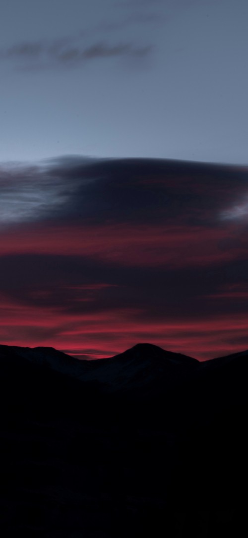 Image cloud, atmosphere, afterglow, orange, natural landscape