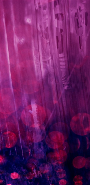 Image red and black abstract painting