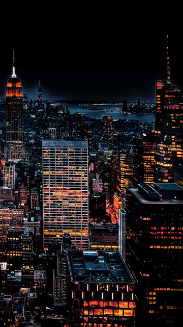 Image cityscape, little dark age, TikTok, hidden gods, night