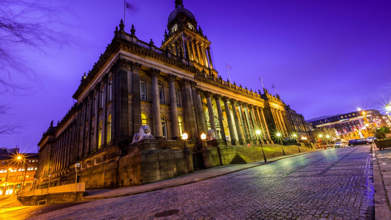 利兹, 利物浦, 里程碑, 城市, 天空 壁纸 2560x1440 允许