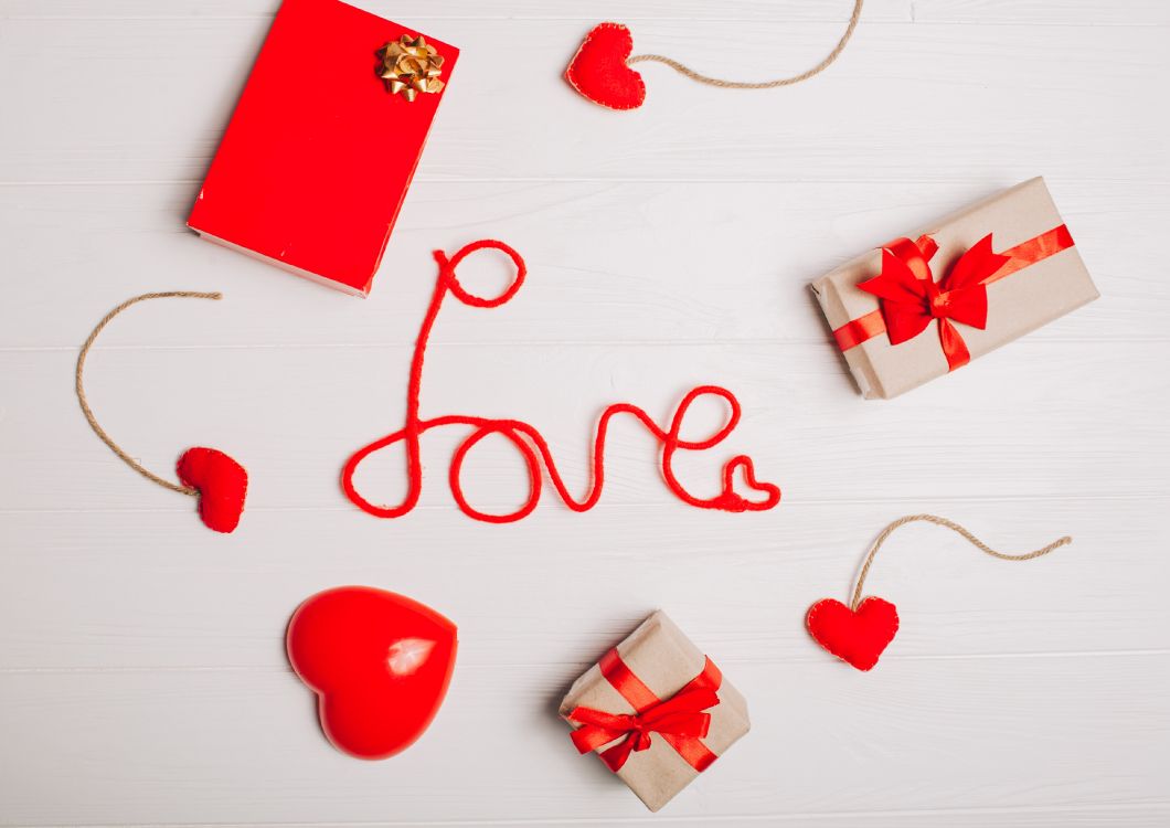 Valentines Day, Red, Heart, Love, Christmas Ornament. Wallpaper in 3581x2532 Resolution