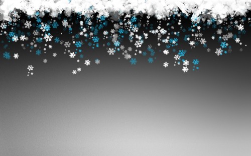 Image snowflake, blue, water, Cover art, facebook