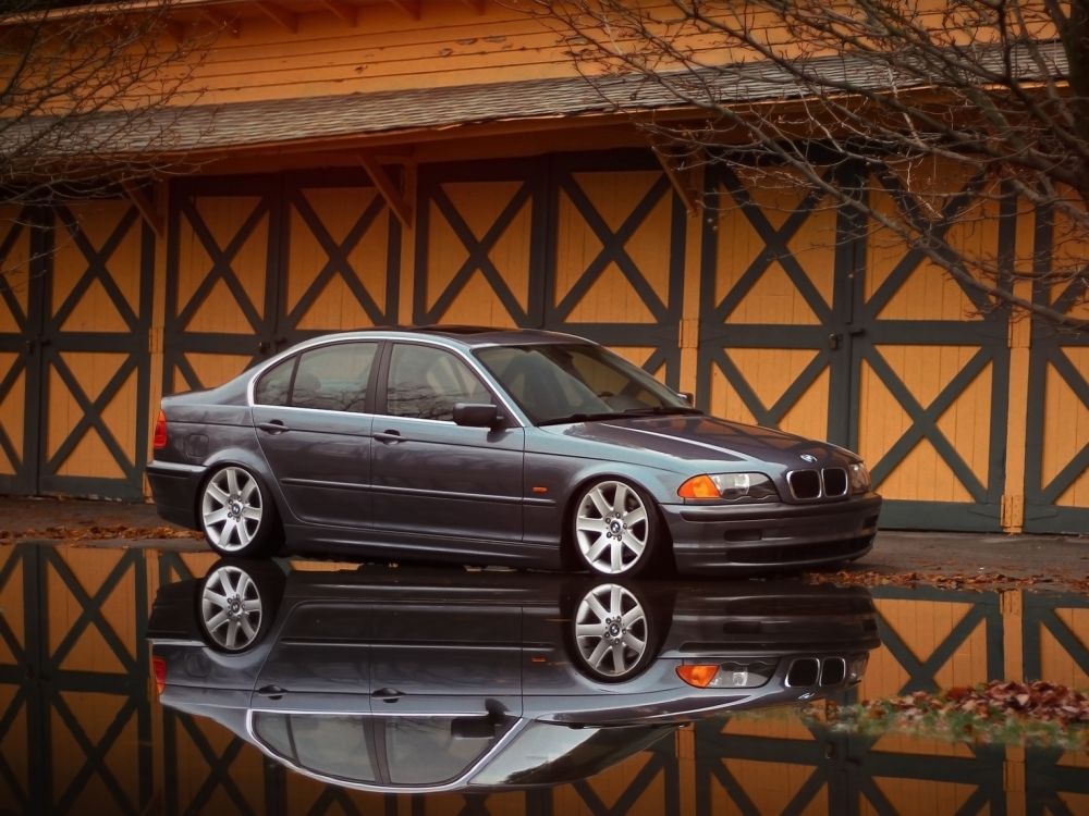 black bmw m 3 coupe