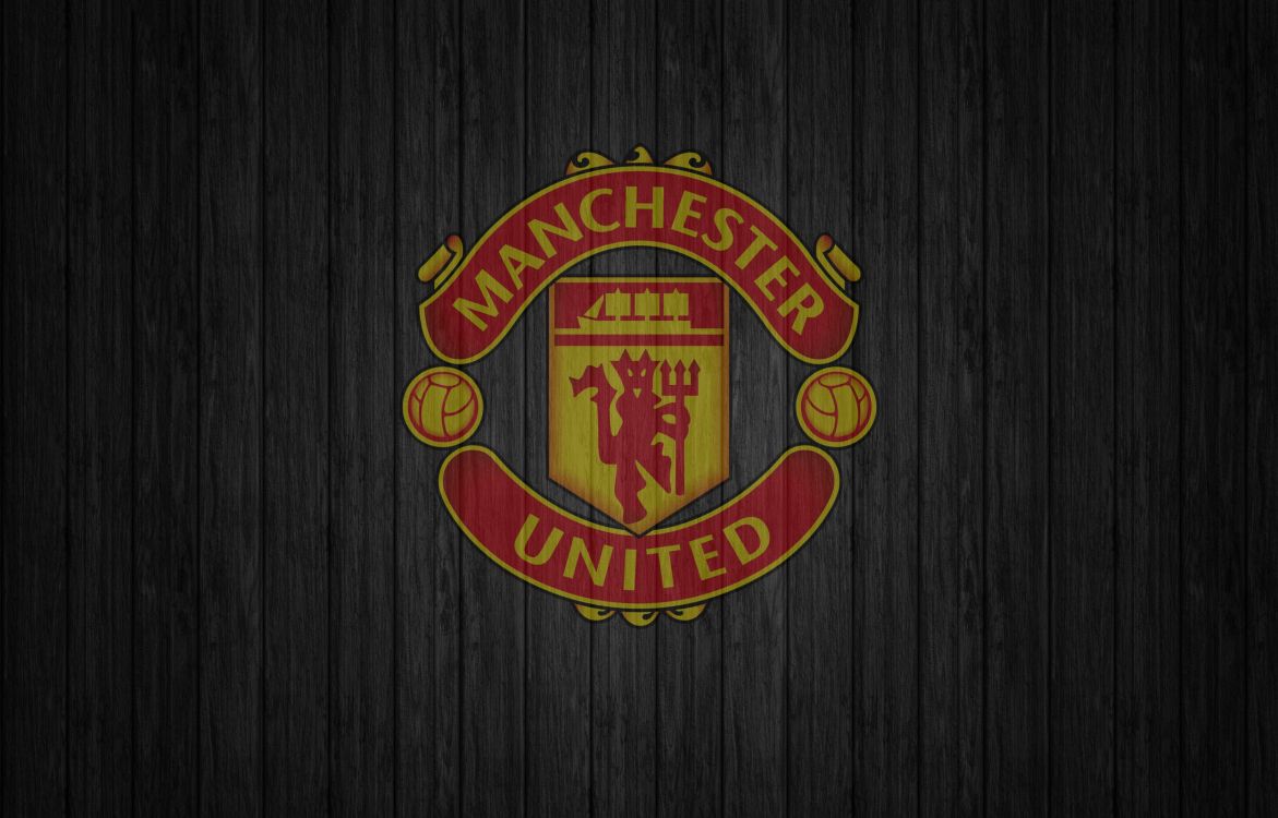 Manchester Unido, Logotipo, el Manchester United f c, Emblema, Cresta. Wallpaper in 2500x1600 Resolution