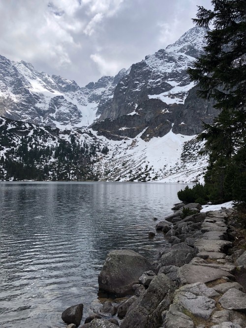 Image morskie oko, mountainous landforms, mountain range, highland, mountain