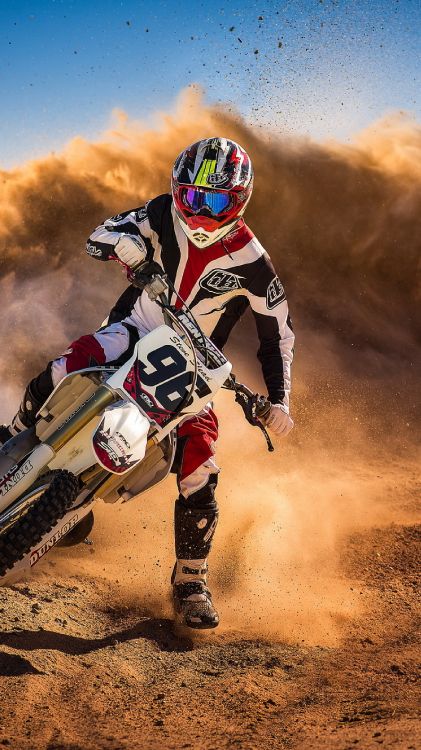 Motocross, Motorrad, Dirt Bike, Ktm, Off-road-racing. Wallpaper in 2160x3840 Resolution