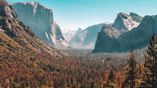 Image Yosemite Falls, yosemite valley, vernal falls, Half Dome, sequoia national park