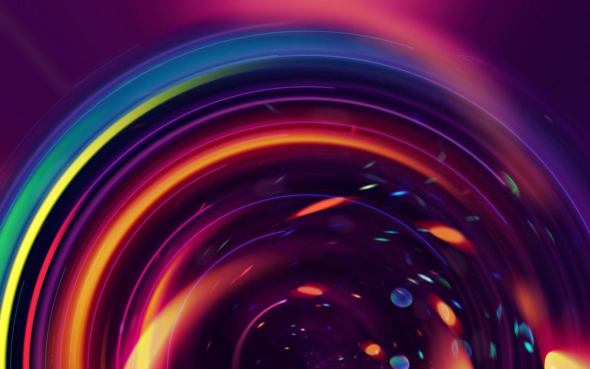抽象艺术, 紫色的, 光, 圆圈, 紫罗兰色 壁纸 2560x1600 允许