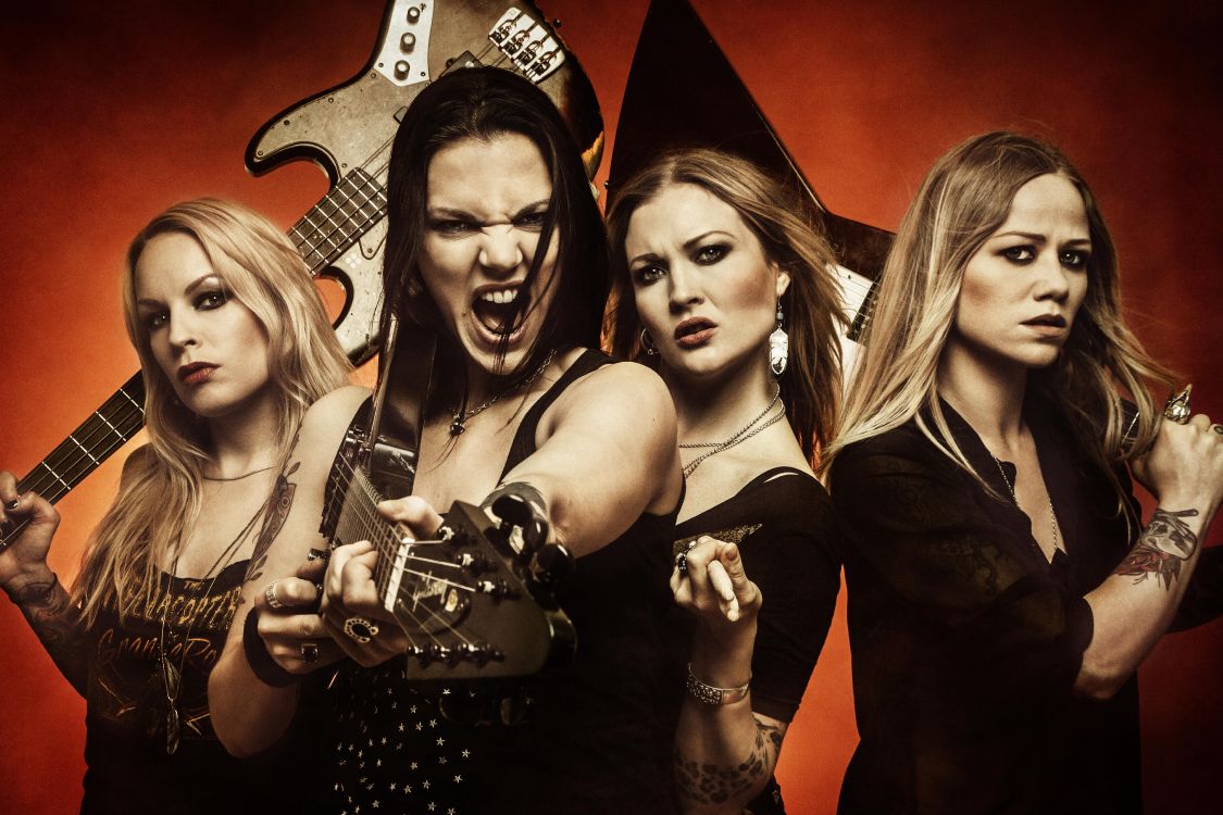 Gekreuzigte Barbara, Schwermetall, Hardrock, Musiker, Musical-ensemble. Wallpaper in 4964x3309 Resolution