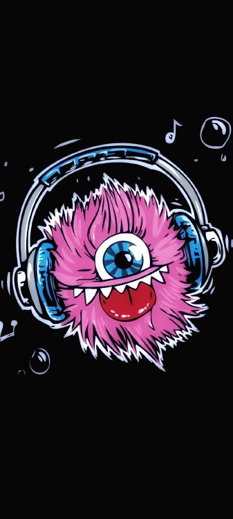 Manzana, Ios, Arte, Magenta, Gráficos. Wallpaper in 1080x2400 Resolution