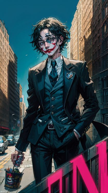 Joker, Superhero, Immeuble de Grande Hauteur, Vampire, Supervillain. Wallpaper in 936x1664 Resolution
