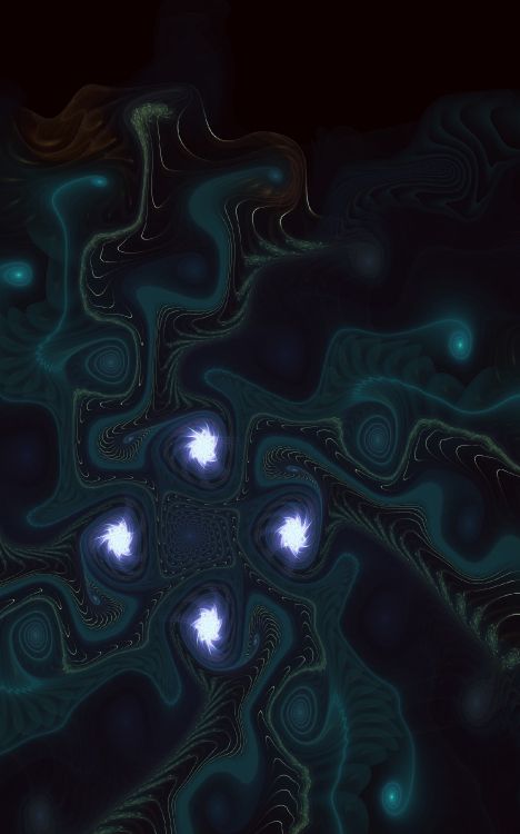 Peinture Abstraite Verte et Noire. Wallpaper in 1600x2560 Resolution