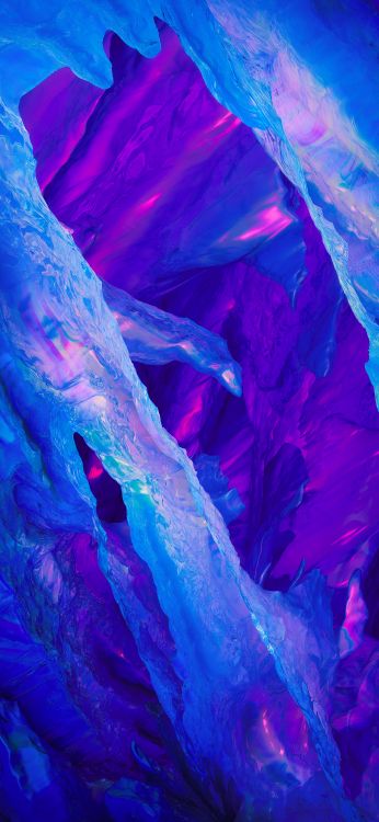 OnePlus 6, Smartphone, Android, Amoled, Azul. Wallpaper in 3000x6496 Resolution