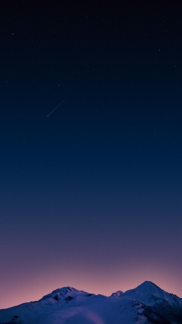 Image blue sky with stars during night time