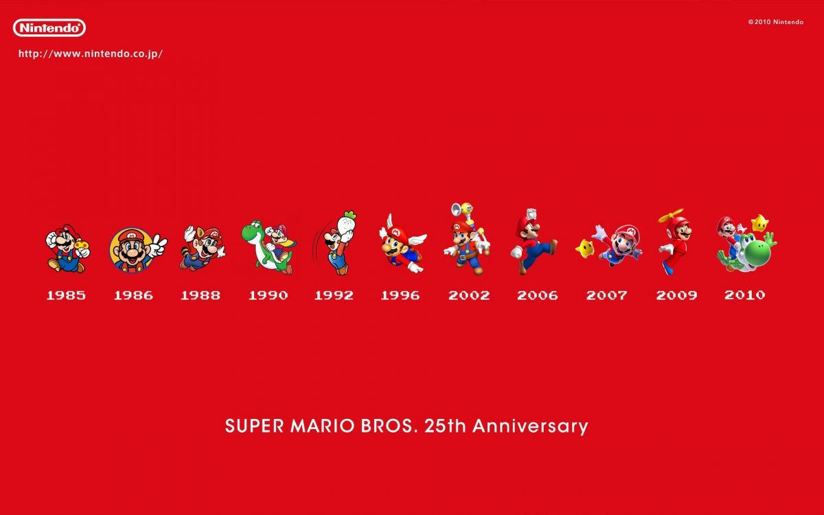 Super Mario Bros, Nintendo, Texto, Rojo, Luis. Wallpaper in 1920x1200 Resolution