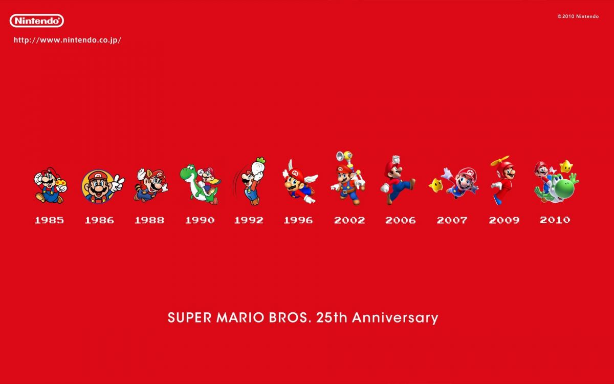 Super Mario Bros, Nintendo, Text, Red, Luigi. Wallpaper in 1920x1200 Resolution