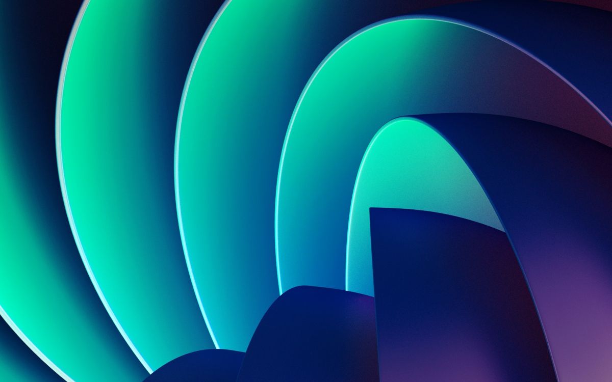 绿色的, 光, 气氛, 曲线, 抽象 壁纸 2880x1800 允许