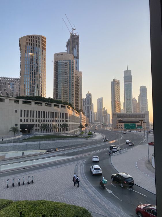 Dubai, Tageszeit, Tower Block, Road, Transport. Wallpaper in 1535x2048 Resolution