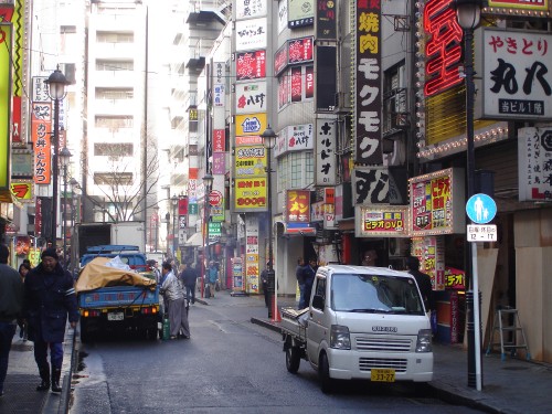 Image white van on road during daytime