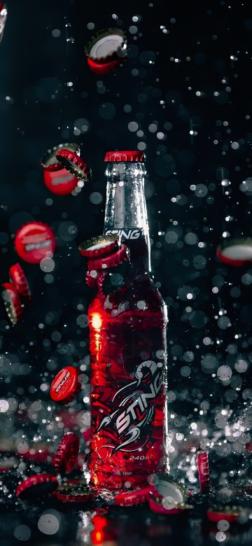 Image plastic bottle, carbonated drink, glass bottle, bottle, liquid