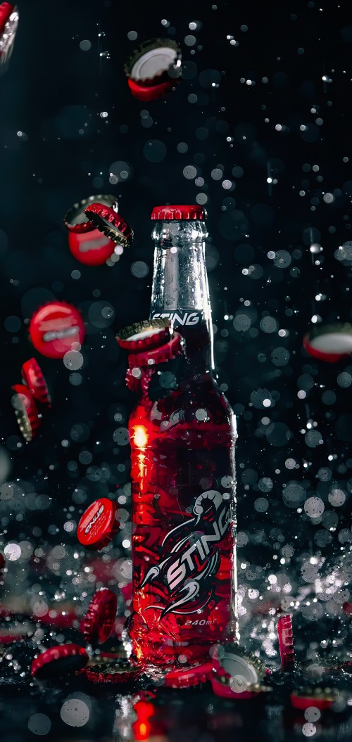 Image plastic bottle, carbonated drink, glass bottle, bottle, liquid