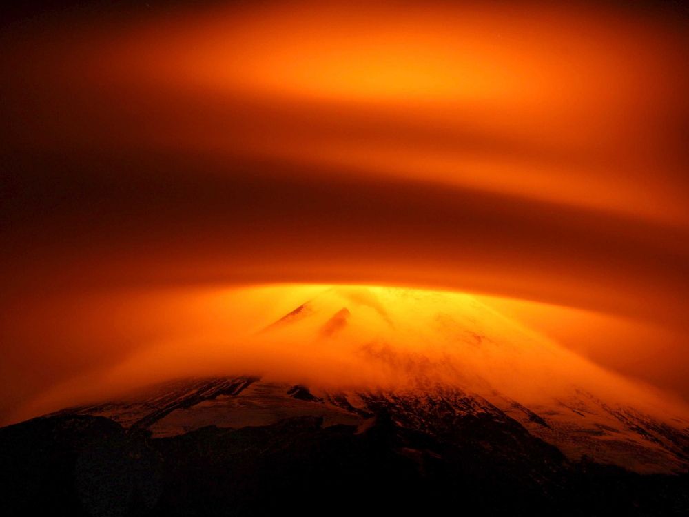 比亚, 卡尔布科, 熔岩, 地平线, 气氛 壁纸 3110x2332 允许