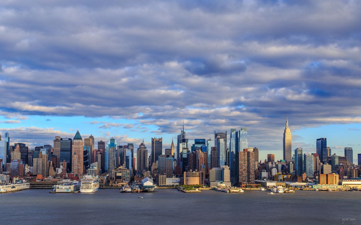 图纽约, 曼哈顿, 城市景观, 城市, 天际线 壁纸 2880x1800 允许