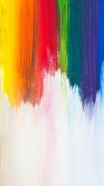 Image happy sunday count your rainbows, colorfulness, Paint, art paint, water