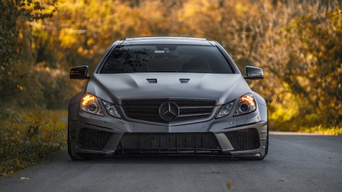 Image black mercedes benz car on road during daytime