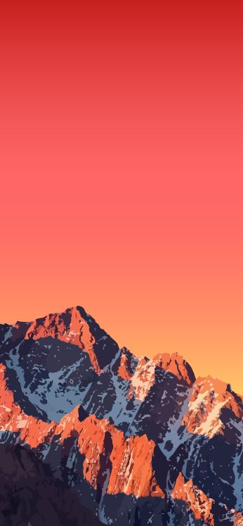 Mac os Sierra, MacBook, Système D'exploitation, Afterglow, Pente. Wallpaper in 1080x2340 Resolution