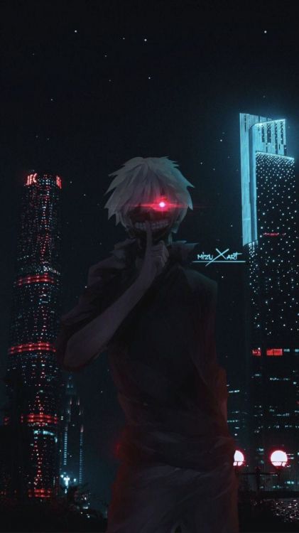 Tokyo Ghoul, L'anime, Dessin, Manche, Ken Kaneki. Wallpaper in 736x1309 Resolution