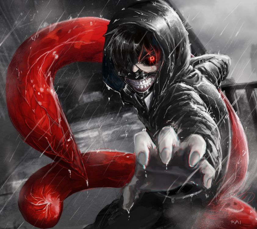 Ken Kaneki Cabello Negro Con Mascara, Ken Kaneki, Tokyo Ghoul, Tokyo Ghoul Cartel Kaneki 300, Cuaderno Abystyle Tokyo Ghoul. Wallpaper in 1440x1280 Resolution