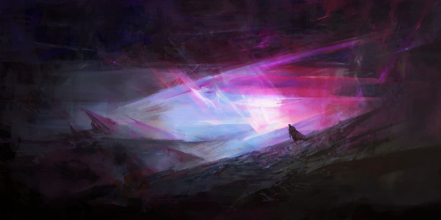 Arte, Morado, Luz, Rosa, Violeta. Wallpaper in 2000x1000 Resolution