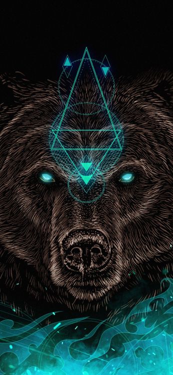 Licht, Carnivore, Felidae, Kunst, Backenbart. Wallpaper in 1407x3045 Resolution