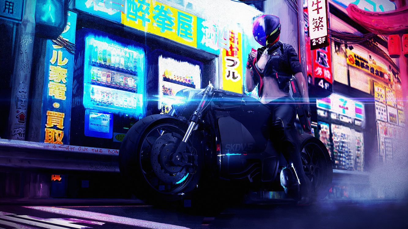 Cyberpunk 2077, Cyberpunk, Tire, Rad, KFZ-Reifen. Wallpaper in 3840x2160 Resolution
