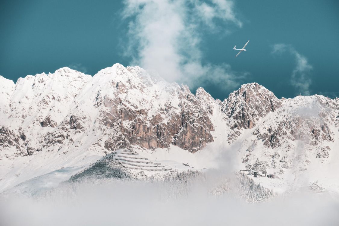 Mount Scenery, Eiskappe, Himmel, Alpen, Bergigen Landschaftsformen. Wallpaper in 3000x2000 Resolution