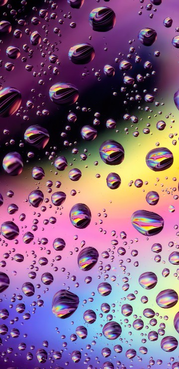 Image light, water, drop, paper, colorfulness