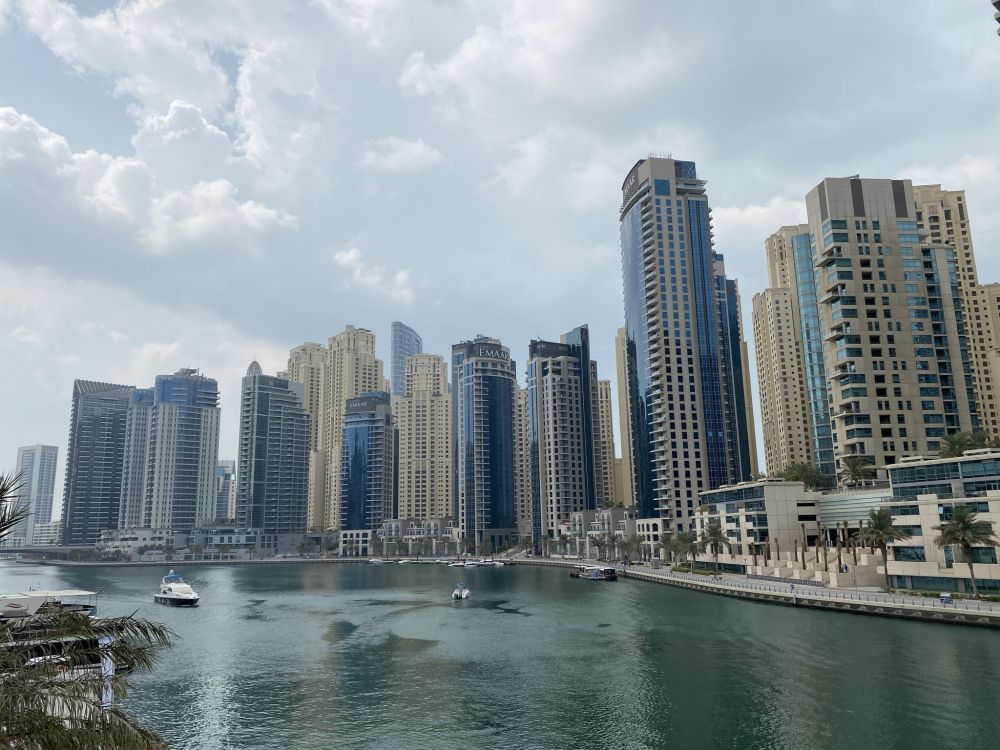 Dubai, Torre de Bloques, Propiedad, Condominio, Área Urbana. Wallpaper in 2048x1536 Resolution