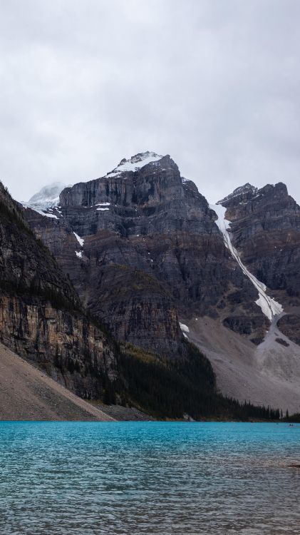 Moraine Lake, Agua, Montaña, Los Recursos de Agua, Nieve. Wallpaper in 2931x5211 Resolution