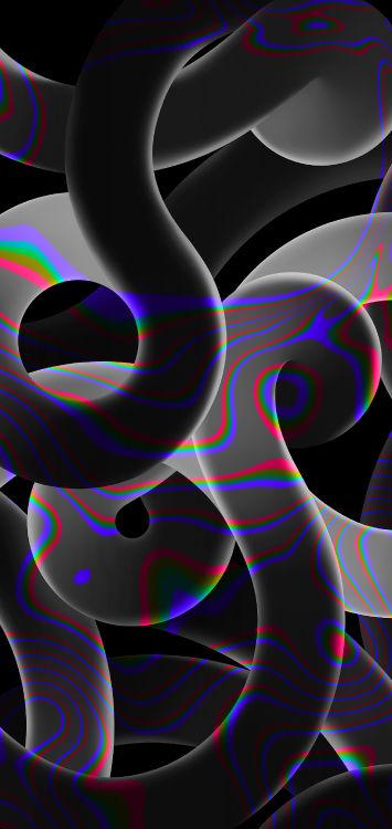 256 GB, Magenta, Kunst, Muster, Electric Blue. Wallpaper in 1818x3840 Resolution