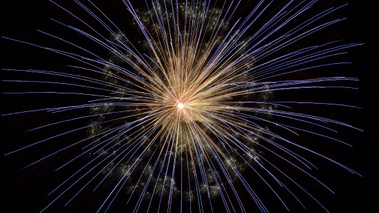 Image fireworks, new years day, darkness, midnight, diwali