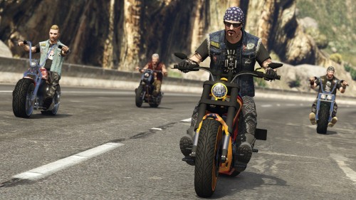 Image grand theft auto v, grand theft auto online, rockstar games, motorcycle, motorcycling