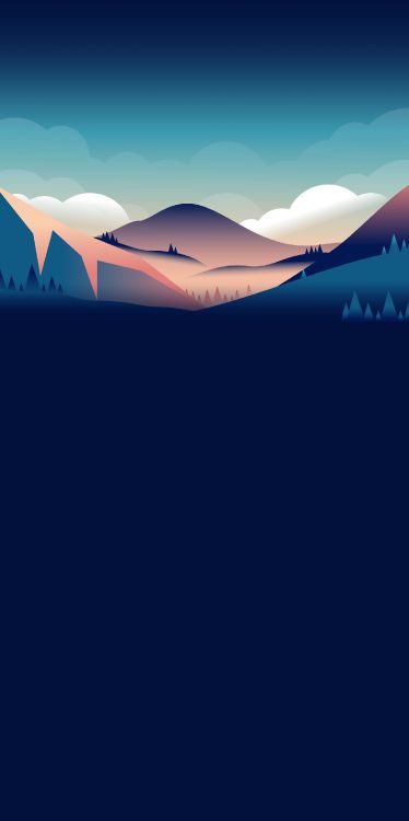 Ambiente, Azul, Azure, Montaña, Pendiente. Wallpaper in 1536x3073 Resolution