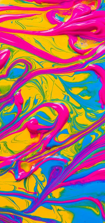 Ios, Smartphone, Diseño, de Colores, Arte. Wallpaper in 1420x3000 Resolution