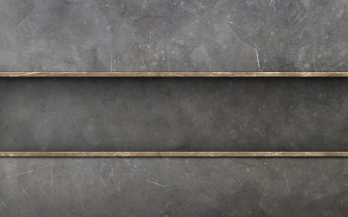 Image brown wooden sticks on gray concrete floor