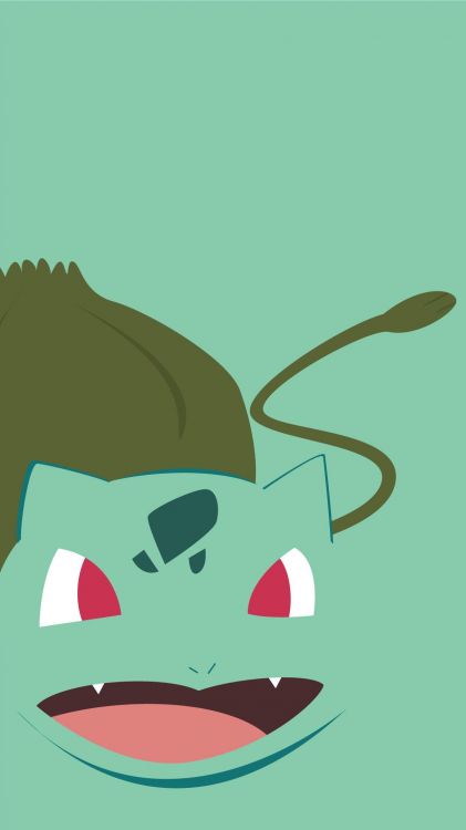 Pokmon IR, Bulbasaur, Charmander, Cabeza, Caricatura. Wallpaper in 1242x2208 Resolution