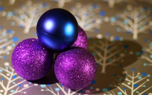 Image purple, christmas ornament, violet, blue, glitter