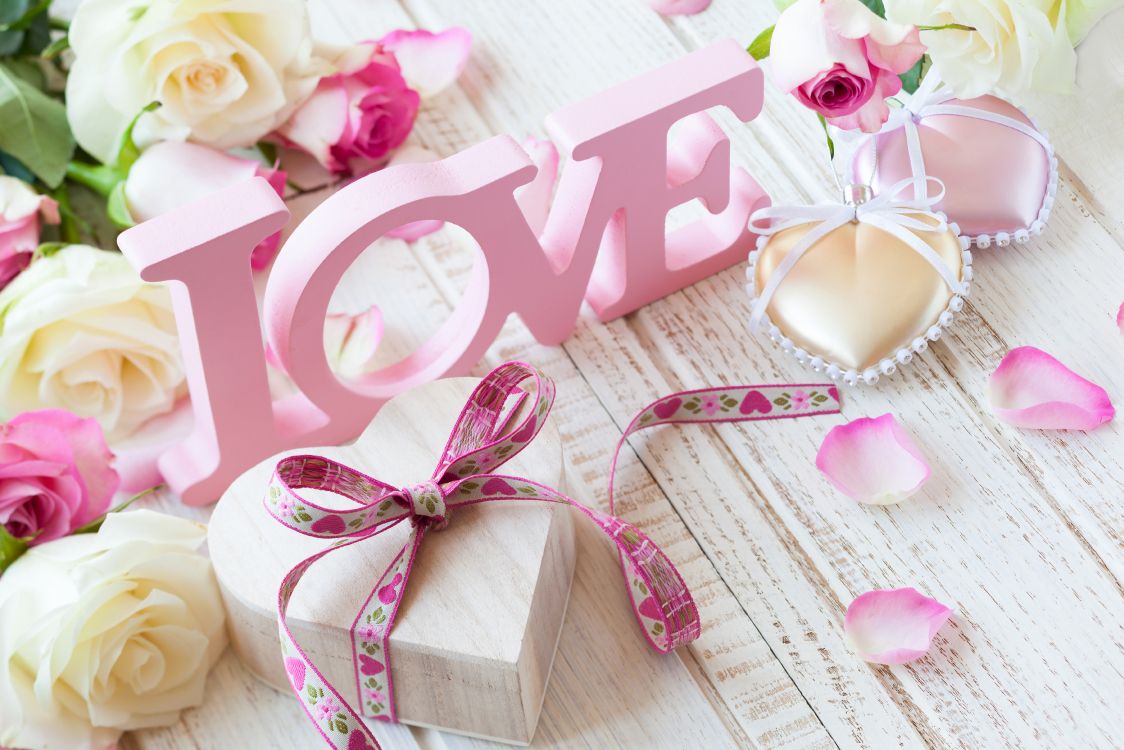 Pink, Ruban, Faveurs de Mariage, Party Favor, Roses. Wallpaper in 7000x4667 Resolution