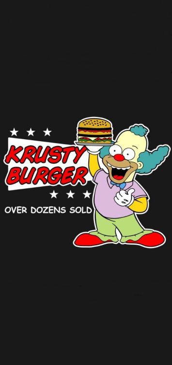 Krusty el Payaso, Los Simpsons, Homer Simpson, Bart Simpson, Troy Mcclure. Wallpaper in 1440x3040 Resolution